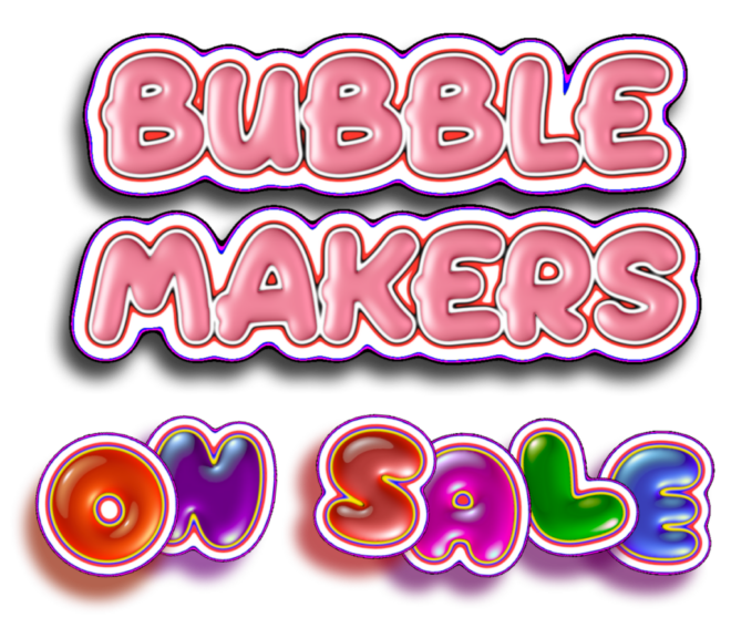 Bubble Makers On Sale